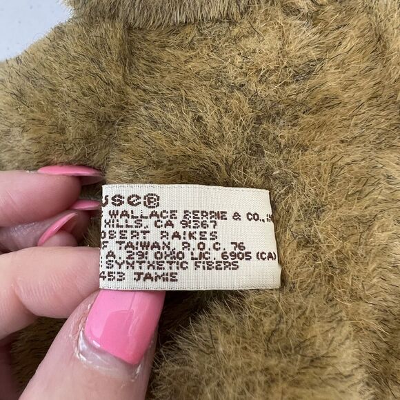 Robert Raikes 9” 5453 Jamie Brown Teddy Bear Applause Carved Wood Face Jointed - Picture 7 of 10